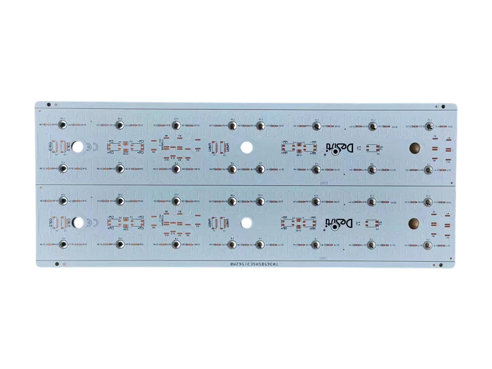 Aluminum PCB：Thick copper PCB：2-layers-AL 2W-2.0mm-2/2oz-HASL